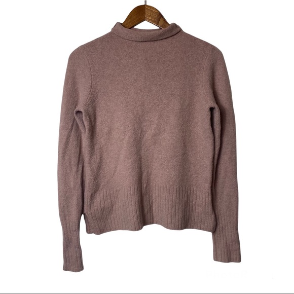 Madewell Sweaters - Madewell Pink Wool Angora Blend Sweater